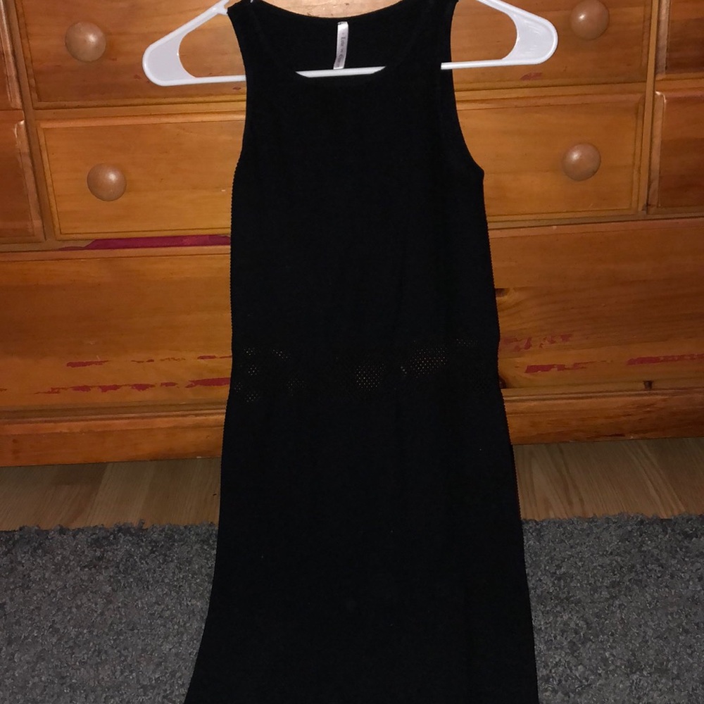 black dress